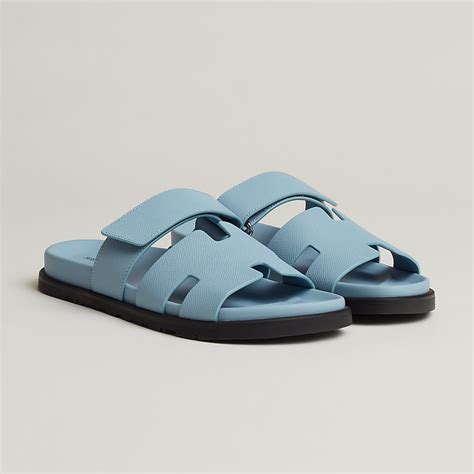 hermes chypre sandals blue|hermes chypre sandal price.